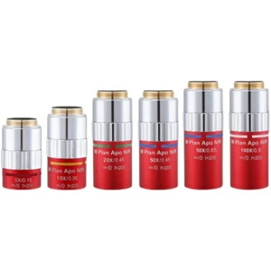 2X-100X M Plan LWD APO NIR Metallographisches Mikroskop Objektiv Lens 1 Stück - Bild 1 von 27