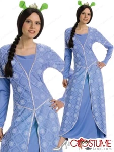 Shrek The Third Fiona Women Costume Adult Storybook Dress Halloween Party Outfit - Picture 1 of 2