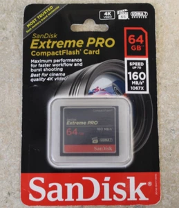 Carte mémoire MicroSDXC SanDisk Extreme PRO 64 Go *Neuve* LIVRAISON GRATUITE - Photo 1 sur 2