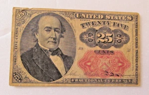 USA 1874 FRACTIONAL CURRENCY 25 CENTS - Picture 1 of 2