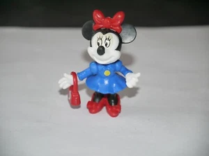 KINDER SURPRISE FIGURINE MONTABLE MINNIE NOEUD ROUGE SAC ROUGE - Picture 1 of 2