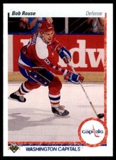 1990-91 Upper Deck Bob Rouse Hockey Cards #389