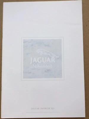 Jaguar Daimler Car Brochure - c1992 - Image 1 of 2