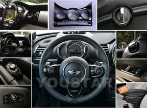 GROSSES COMBO VERKLEIDUNG SET Hochglanz Klavier schwarz Innenkonsole für MINI Cooper F56 F57 - Bild 1 von 12