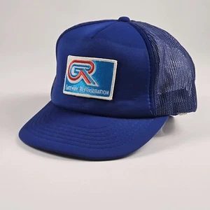 Vintage Snapback Trucker Hat Deadstock - Canada Gateway Refrigeration Blue - Bild 1 von 7