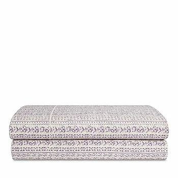 Ralph Lauren Hayden 100% Cotton Flat Sheet - TWIN - Cream Multicolor - Image 1 of 3