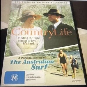 COUNTRY LIFE THE AUSTRALIAN SURF DVD OOP RARE SAM NEILL DRAMA ROMANCE SURFING - Imagen 1 de 1