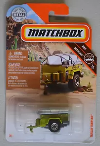 Matchbox MBX Off-Road Trailer Trawler 2018 grün Diecast - Bild 1 von 8