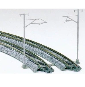 Kato 23-059-1 Oberleitung eingleisig / Catenary Single Track 16 Stück - N - Bild 1 von 3