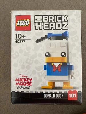 New Sealed LEGO BRICKHEADZ Disney Micky Mouse & Friends LEGO 40377 Donald Duck - Image 1 of 2