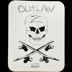 PEGATINA OUTLAW VINTAGE AÑOS 80 Jimmy’Z Surfing Life’s A Beach - Imagen 1 de 2