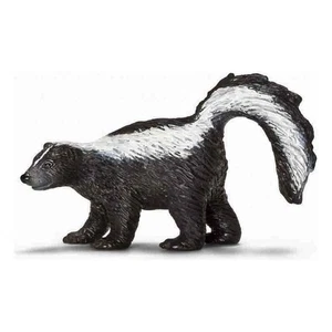 Figura animal pequeño zorrillo a rayas 14672 de Schleich RETIRADO NUEVO con etiqueta - Imagen 1 de 1