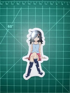 Watamote Kuroki Tomoko 2”x4” Anime Uv Waterproof Sticker - Picture 1 of 3