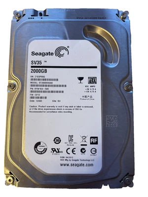 Seagate SV35 2TB 3.5" SATA HDD (ST2000VX000) - S.M.A.R.T Werte OK - Bild 1 von 3