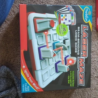 ThinkFun LASER MAZE Beam-Bending Logic Game - Image 1 of 3