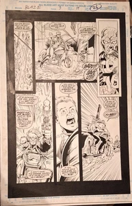Martinez BLAZE 3 pg 19 (1994) JOHNNY BLAZE AKA ORIGINAL GHOST RIDER ON HELLCYCLE - Bild 1 von 3