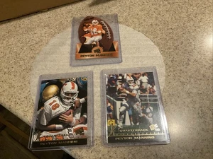 1998 Press Pass PEYTON MANNING Rookie Card RC: Die Cut Kick Off & #1/#50 - Picture 1 of 2