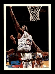1995-96 Topps #185 Chucky Brown Houston Rockets - Picture 1 of 2