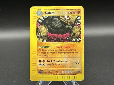 Golem - Reverse Holo - 14/165 Expedition Base Set - Pokémon TCG - 2002 - Image 1 of 2