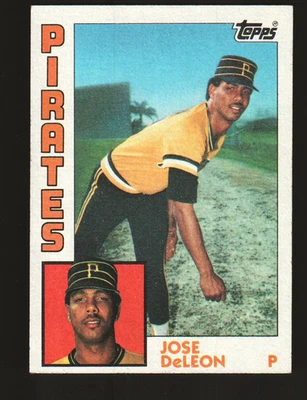 1984 Topps Baseball #581 - Jose DeLeon RC - Pittsburgh Pirates  84-1910 - Image 1 of 2