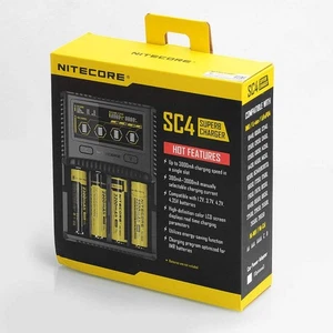 Cargador NITECORE SC4 SUPERB Cargador De Batería Recargable Li-Ion/NiMH Nuevo - Imagen 1 de 4