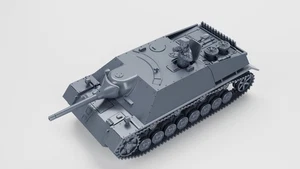 3D Printing 1/72 German Jagdpanzer IV (Sd.Kfz.162) Tank Unpainted - Picture 1 of 5