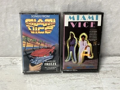 Miami Vice - 80’s Music From The Television Series (1985) Music 2 Cassette Set - Image 1 of 4