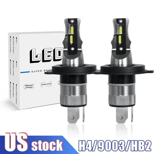 For Toyota Sequoia 2001-2007 LED Headlights Bulbs Kit H4/9003 High Low Beam - Bild 1 von 8