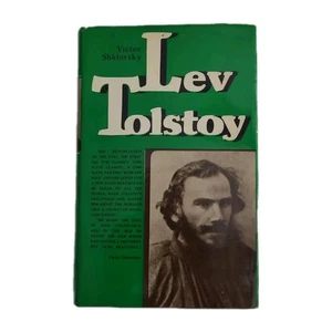 Lev Tolstoy by Victor Shklovsky Rare Edition published in Moscow Russia - Imagen 1 de 11