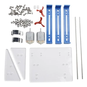 RC Boot Bausatz Fernbedienung Lernen ABS Kunststoff Spielzeug Propeller Motor We - Bild 1 von 12