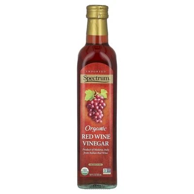 Vinagre de vino tinto orgánico, 16,9 fl oz (500 ml) Foto 1 de 2