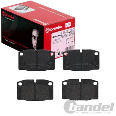 BREMBO Prime Line Pastillas Freno Eje Delant. Para Lotus Elan Opel Ascona - Imagen 1 de 2