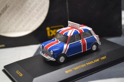 IXO MODELS - 1967 AUSTIN MINI  - BRITISH PAVILION - 1/43 SCALE MODEL CAR CLC120 - Image 1 of 4