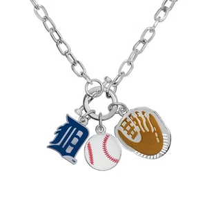 Game Time 101591 MLB Detroit Tigers Charm Necklace - Picture 1 of 1