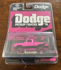 M2 Machines Chase 1/300 Dodge Power Wagon Pink Chase Hobby Lobby Exclusive - Picture 1 of 8