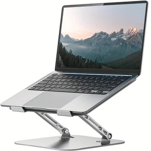 Laptop Stand Adjustable Computer Stand Sturdy Aluminum Laptop Stand Foldable - Picture 1 of 8