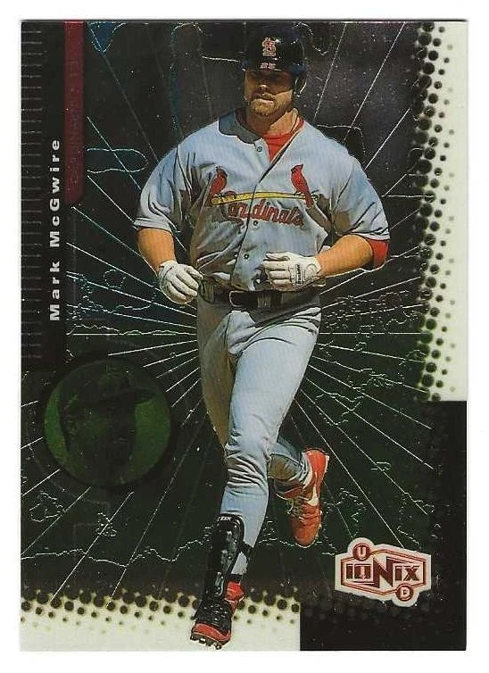 1999 UD Ionix #54 Mark McGwire St. Louis Cardinals BV$2.50 - Image 1 of 1