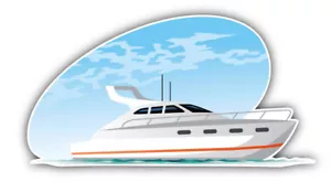 Schiff Reise Etikett Auto Autoaufkleber Aufkleber - ''GRÖSSEN'' - Bild 1 von 1