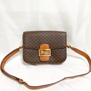 Bolso de Hombro Celine Cuero Macadam PVC Carro Herrajes - Imagen 1 de 13