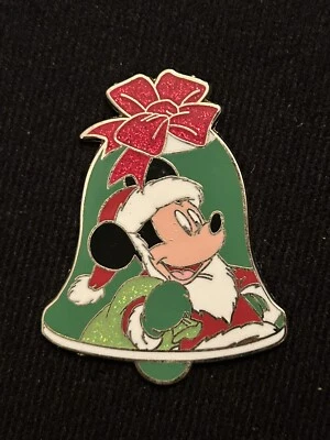 Disney LE 250 Jingle Bell Series Mickey Ornament Christmas pin - Image 1 of 2