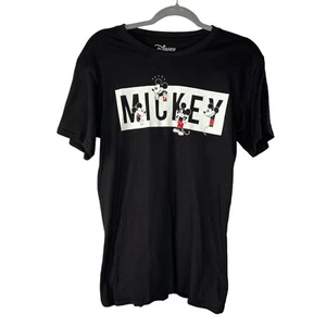 NWT Disney Mickey Mouse Overload Size Small Black T-Shirt Unisex New - Picture 1 of 10