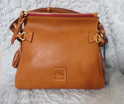 Bolso de Hombro Dooney & Bourke Florentino Borla Natural Nuevo con Etiquetas Foto 1 de 4