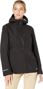 Burton Women's Gore-tex Multipath Jacket Black Small Waterproof Snow Hiking NEW - Picture 1 of 6