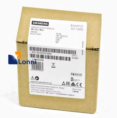 6ES7232-4HD32-0XB0 6ES7 232-4HD32-0XB0 New Siemens S7-1200 Analog Output SM 1232 - Image 1 of 4