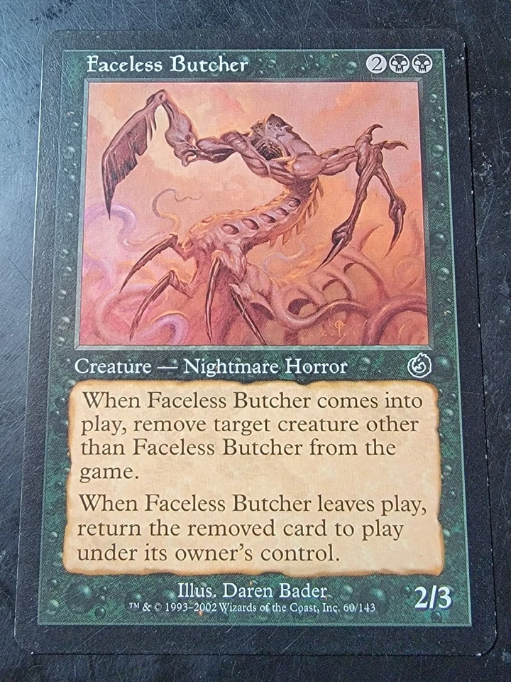 Faceless Butcher 60/143 Magic The Gathering MTG  - Image 1 of 1