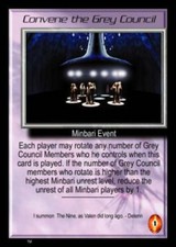 We the Grey Council-psi-corps-Babylon 5 CCG TCG