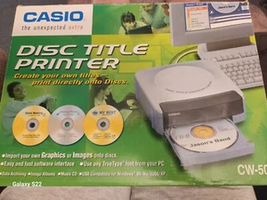 Casio Disc Title Printer - Picture 1 of 2