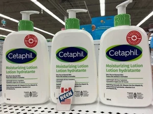 AiWaWa CA, (QTY:3), Cetaphil Moisturizing Lotion, 500 mL, Fresh - Picture 1 of 16