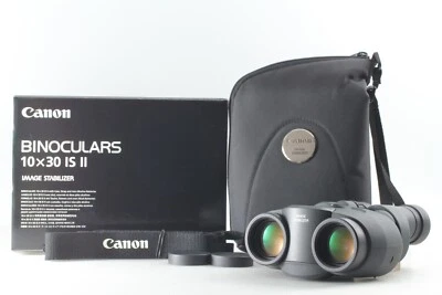 [👘TOP MINT in Box] Canon Binoculars 10x30 IS II 6° IMAGE STABILIZER From JAPAN - Image 1 of 4