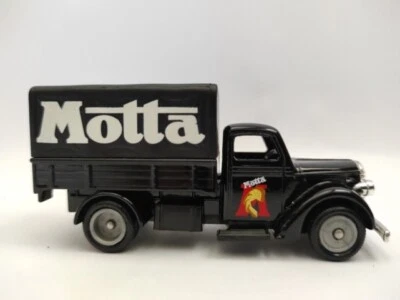 Corgi Camion Pubblicità Motta - Vecchio Camion Giocattolo - Nero  1:50  - Immagine 1 di 4